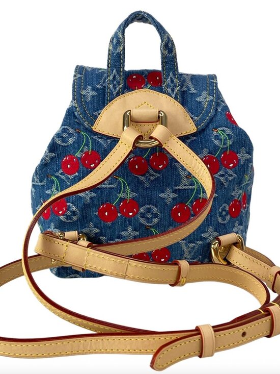 Louis Vuitton x Takashi Murakami Cherry Venice NM Denim Monogram main image 10
